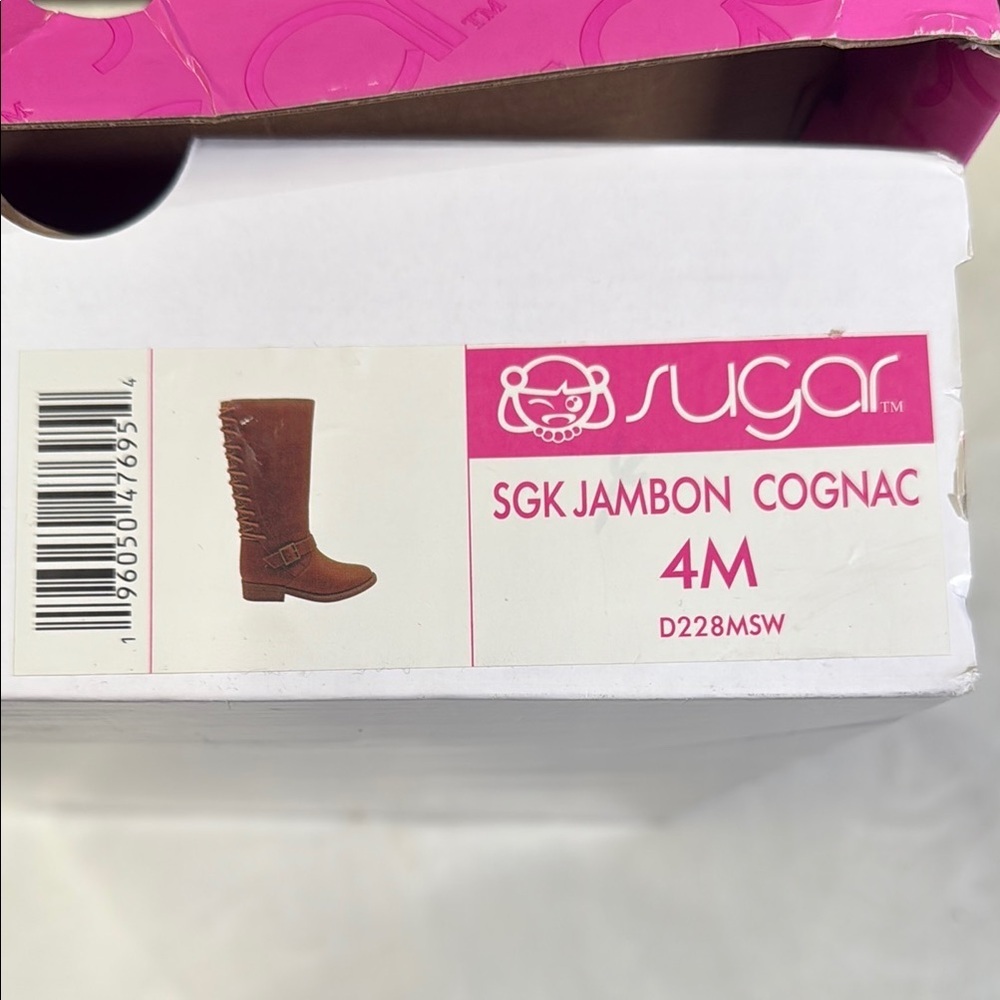 Sugar Brown Over the Knee Boots - Picture 2 of 5